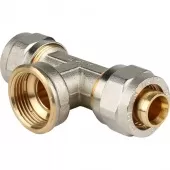 Тройник с внутренней резьбой винтовой Stout 3/4x20