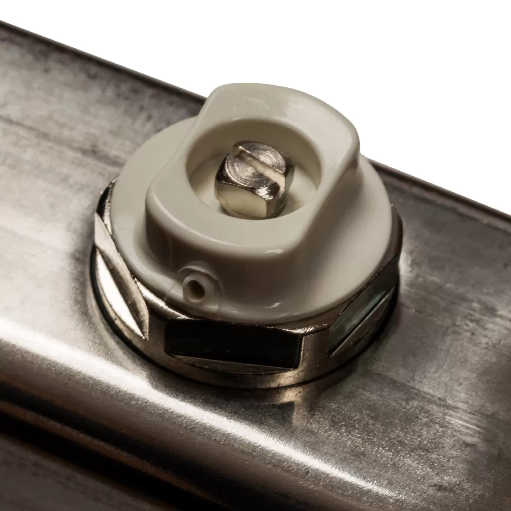 Коллектор из нержавеющей стали Stout для радиаторной разводки на 10 выходов