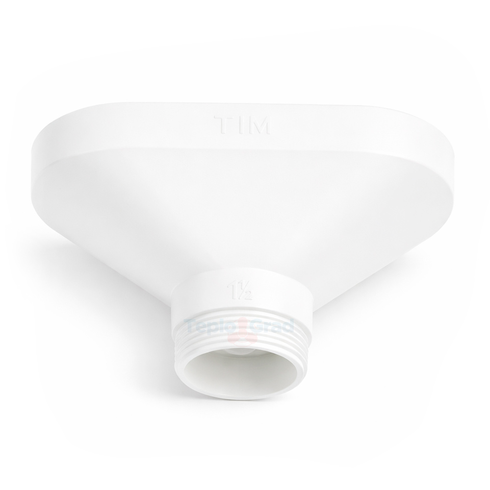 Приемная овальная воронка TIM 1 1/2