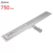 Душевой лоток TIM с горизонтальным выпуском (сухой + гидрозатвор) 750 мм Душевой лоток TIM с горизонтальным выпуском (сухой + гидрозатвор) 750 мм