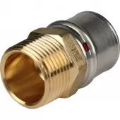 Переходник с наружной резьбой прессовой Stout 1 x 32 Переходник с наружной резьбой прессовой Stout 1 x 32