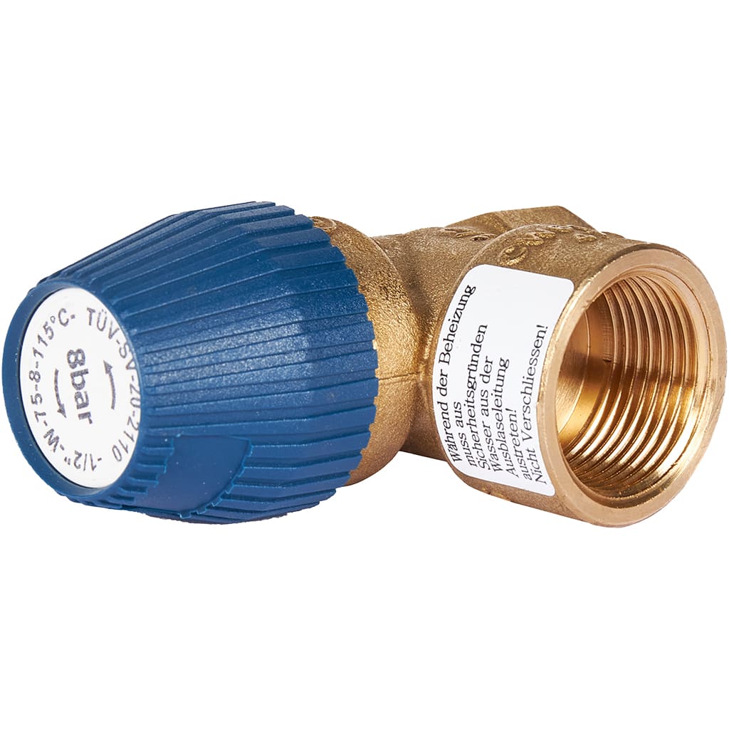 Предохранительный клапан Stout 8 бар 1/2x3/4 для систем водоснабжения