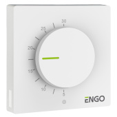 Терморегулятор Engo 230В, белый, непрограммируемый Терморегулятор Engo 230В, белый, непрограммируемый