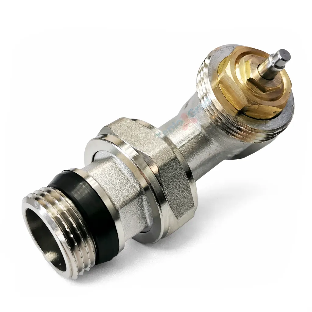 Клапан термостатический прямой TIM 1/2 с уплотнительным кольцом