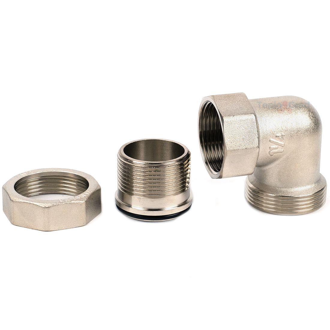 Разъемное угловое соединение (американка) Zeissler ВН 1 1/4