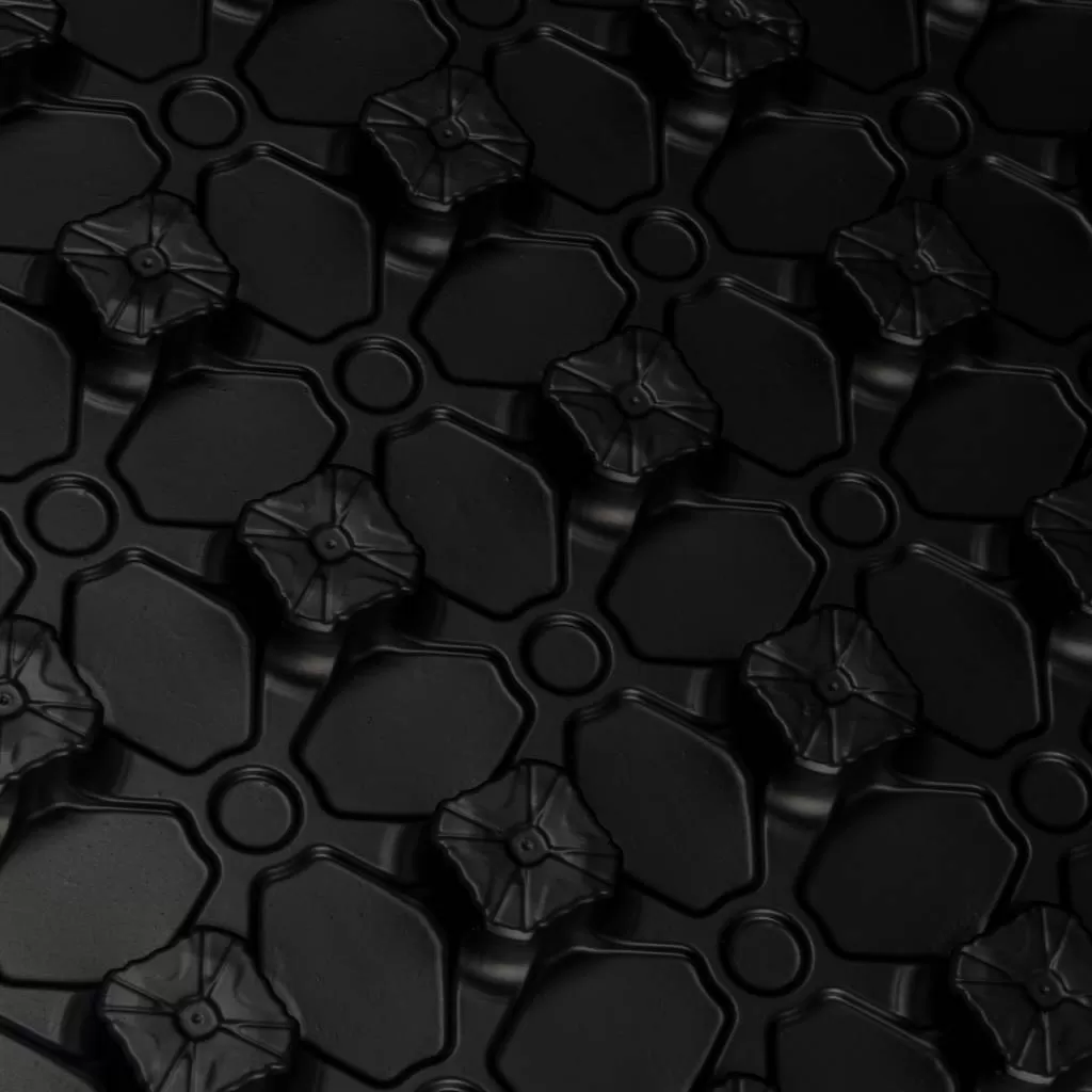 Мат для теплого пола Stout 1100x800x1 мм без теплоизолирующего слоя