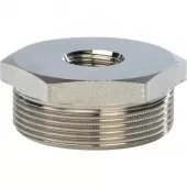 Футорка 1 1/2x1/2 никелированная Stout