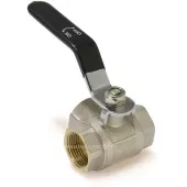 Кран шаровой TIM трехходовой ВВВ 3/4, ручка рычаг