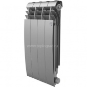 Алюминиевый радиатор Royal Thermo Biliner Alum 500 Silver Satin 4 секции