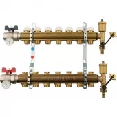 Коллектор в сборе Tiemme на 7 выходов без расходомеров - 3870025