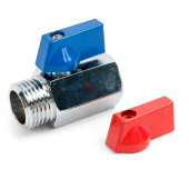 Шаровой кран TIM мини ВН 1/2 хромированный