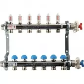 Коллектор РЕХАУ HKV-D на 6 контуров с расходомерами