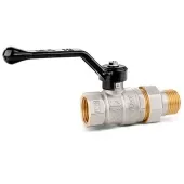 Кран шаровой LD Pride с американкой НВ 1 ручка рычаг