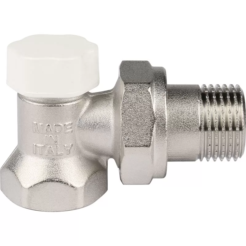 Клапан запорно-балансировочный угловой Stout 1/2 Клапан запорно-балансировочный угловой Stout 1/2