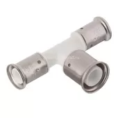 Пресс тройник Henco 20x26x20 белый Пресс тройник Henco 20x26x20 белый