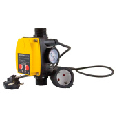 Блок управления насосом Акваробот Турбипресс М2 с вилкой и розеткой Блок управления насосом Акваробот Турбипресс М2 с вилкой и розеткой