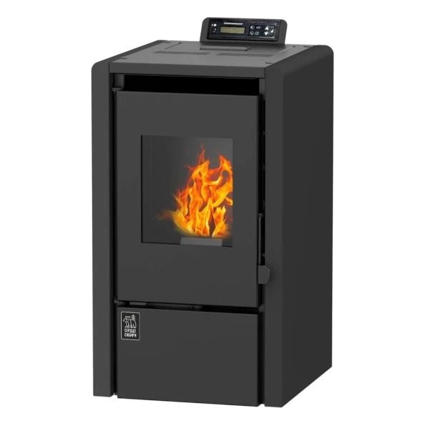 Пеллетный камин Zota A6H13 Black 6 кВт с Wi-Fi