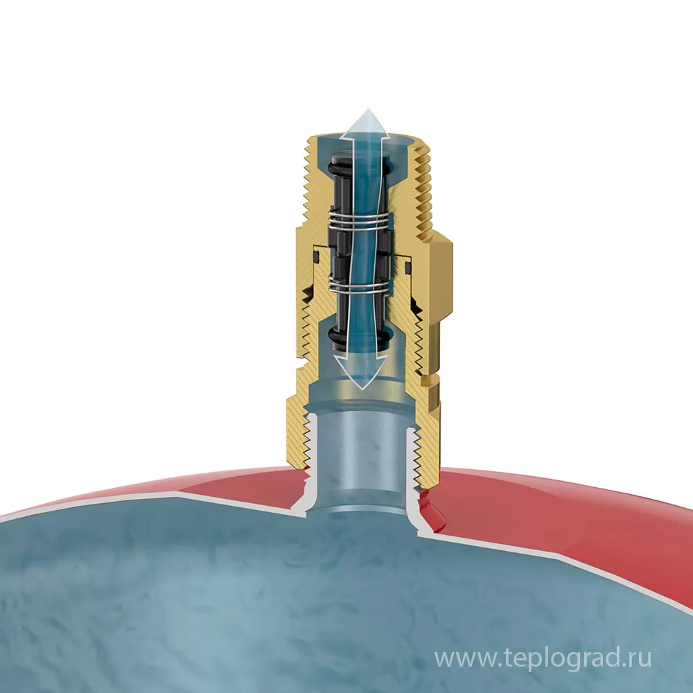 Резьбовое устройство для расширительных баков 8-25 л Flamco Flexfast 3/4