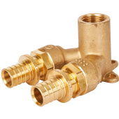 Водорозетка надвижная проходная Stout 20x1/2