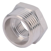 Футорка 1/2x1/4 никелированная Zeissler