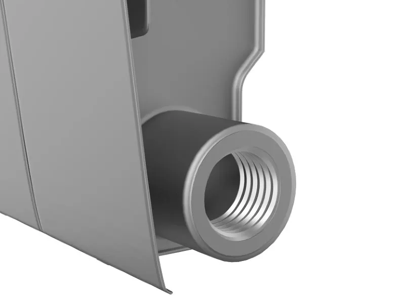 Биметаллический радиатор Royal Thermo BiLiner 500 Silver Satin 10 секций