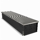 Конвектор внутрипольный Royal Thermo ATRIUM TURBO-190/300/3000-DG-U-NA с принудительной конвекцией