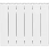 Биметаллический радиатор Rifar SUPReMO VENTIL 350 SVR 6 секций с нижним подключением