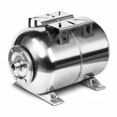 Гидроаккумулятор Unipump 50 л. горизонтальный из нержавеющей стали