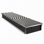 Конвектор внутрипольный Royal Thermo ATRIUM-110/300/1400-DG-U-NA с естественной конвекцией