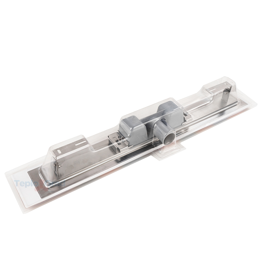 Душевой лоток TIM с двухсторонней решеткой (полная или под плитку) 70*700мм Душевой лоток TIM с двухсторонней решеткой (полная или под плитку) 70*700мм