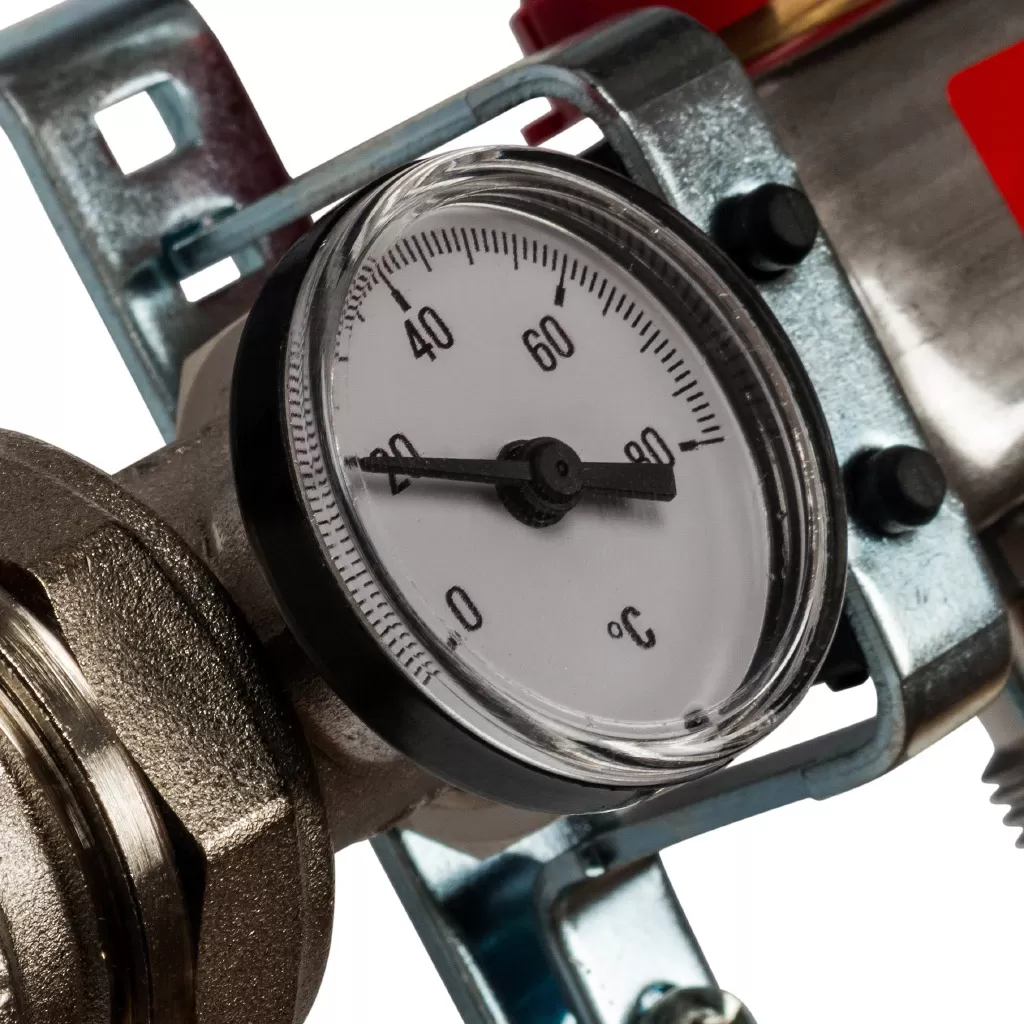 Коллектор из нержавеющей стали Stout в сборе с расходомерами 12 выходов Коллектор из нержавеющей стали Stout в сборе с расходомерами 12 выходов