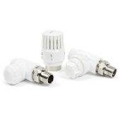 Комплект терморегулирующий прямой TIM PPR 20x1/2 (термоклапан, запорный клапан, термоголовка)