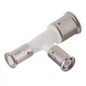 Пресс тройник Henco 26x16x16 белый Пресс тройник Henco 26x16x16 белый
