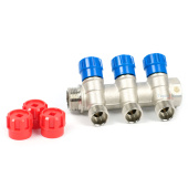 Коллектор Valfex регулирующий 3/4x1/2 на 3 выхода