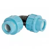 Отвод Unipump 90 - 20 для ПНД труб Отвод Unipump 90 - 20 для ПНД труб