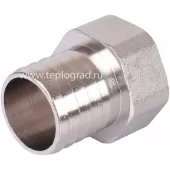 Штуцер 1x30 ВР никелированный Stout