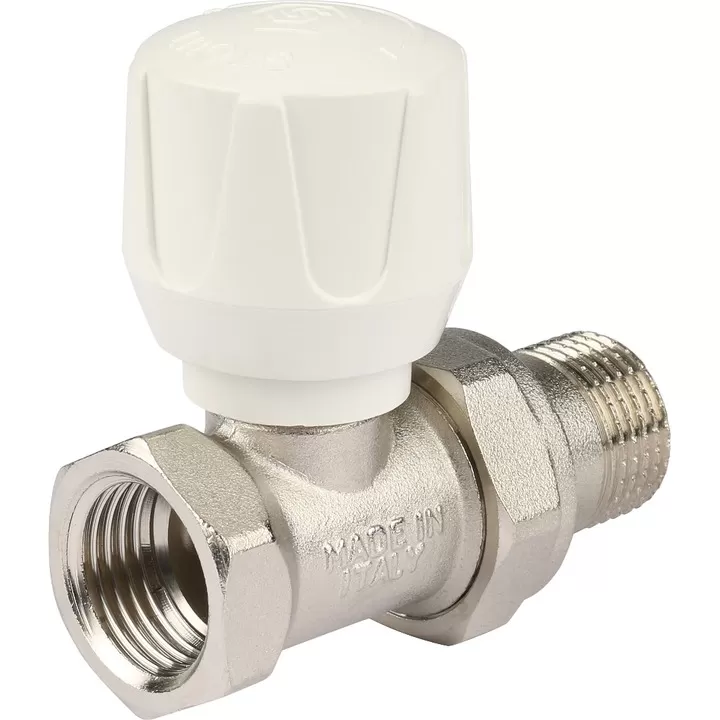 Клапан ручной терморегулирующий Stout, прямой 1/2 Клапан ручной терморегулирующий Stout, прямой 1/2