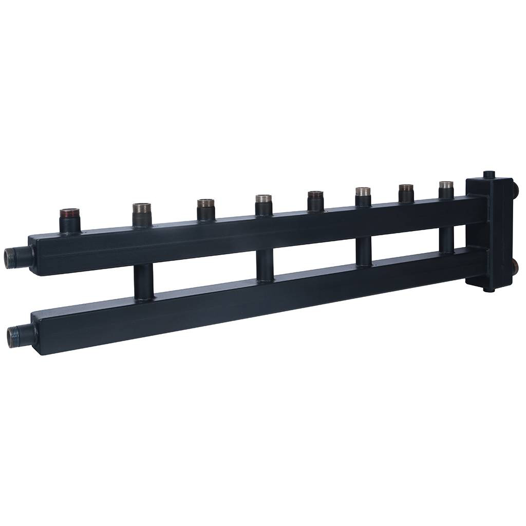 Балансировочный коллектор Rommer на 4+1 контура до 85 кВт