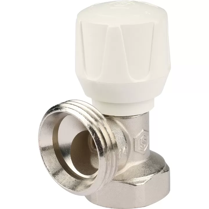 Клапан ручной терморегулирующий Stout, угловой 3/4 Клапан ручной терморегулирующий Stout, угловой 3/4