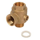 Пятиходовой штуцер TIM с обратным клапаном