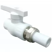 Кран шаровой Valfex 25 с односторонним разъемным соединением PP-R Кран шаровой Valfex 25 с односторонним разъемным соединением PP-R