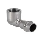 Пресс-угольник ВР 22x1/2 TIM из нержавеющей стали