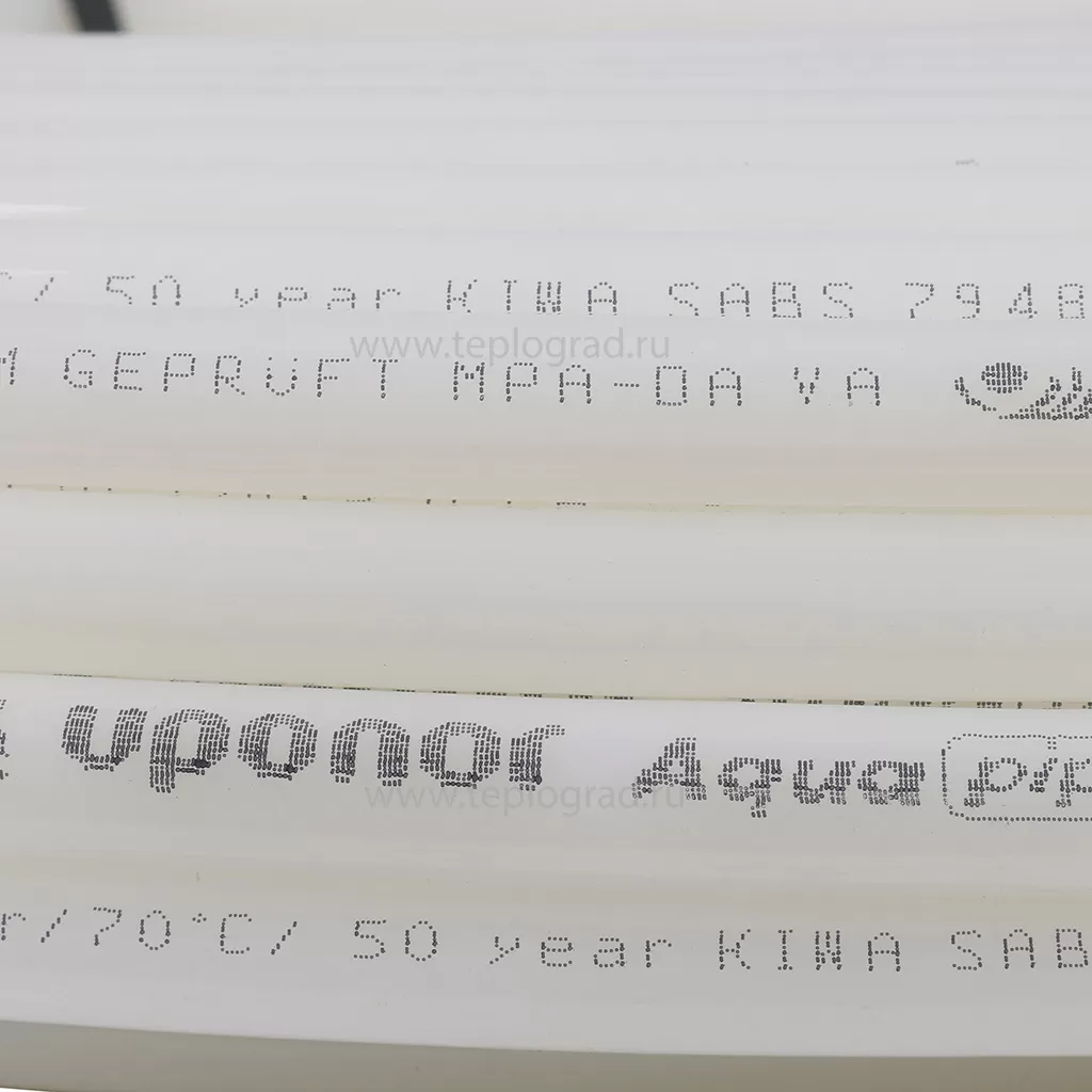 Труба белая Uponor Aqua Pipe 16x2,2 PN10 бухта 100 м Труба белая Uponor Aqua Pipe 16x2,2 PN10 бухта 100 м