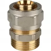 Переходник с наружной резьбой винтовой Stout 1x26