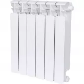 Биметаллический радиатор Rifar Base Ventil 500 6 секций с нижним подключением