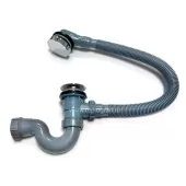Сифон для ванны TIM BAS0270P(A) пластик