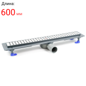 Душевой лоток Valfex 600 мм с решеткой из нержавеющей стали Душевой лоток Valfex 600 мм с решеткой из нержавеющей стали