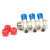 Коллектор Valfex регулирующий 1x1/2 на 3 выхода