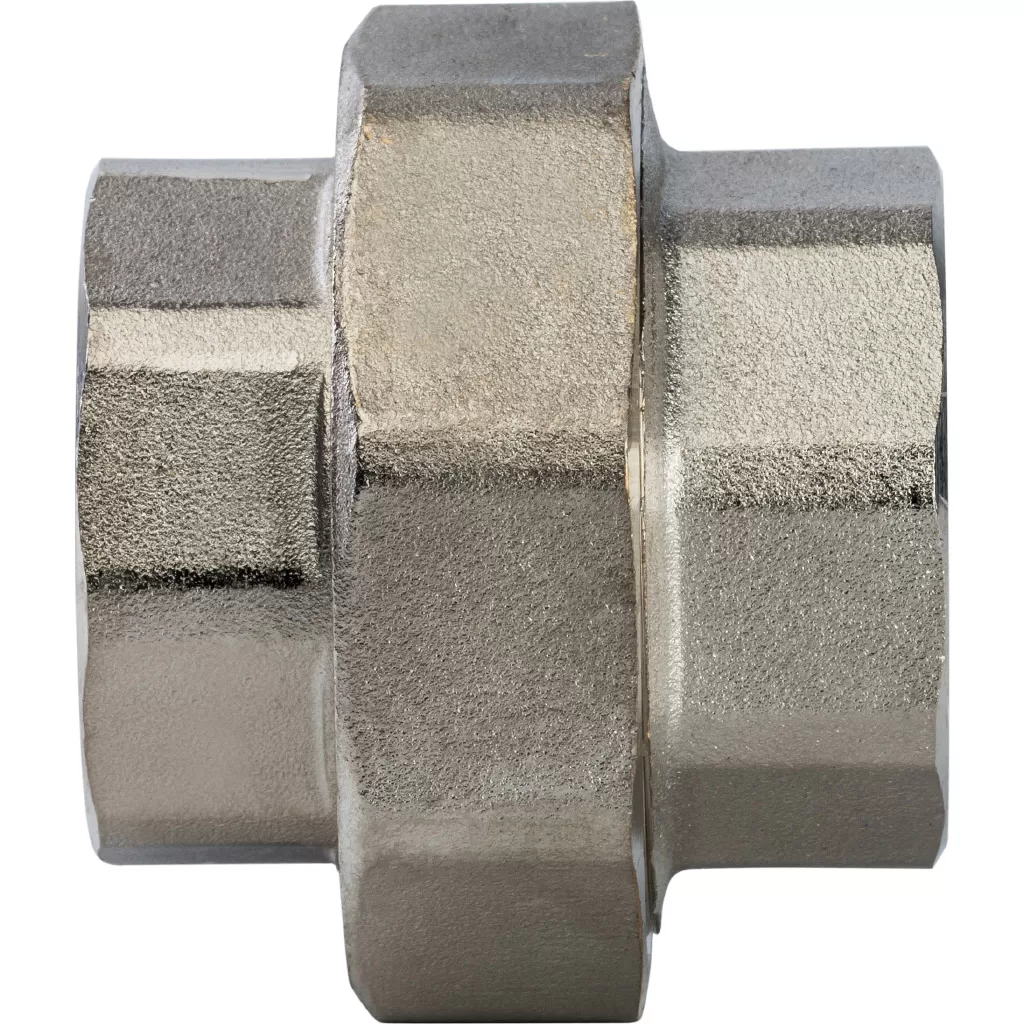 Разъемное соединение американка Stout ВВ 1 1/4 никелированное