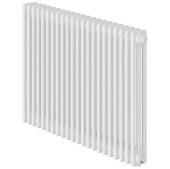 Стальной трубчатый радиатор Royal Thermo Insignia VC3050 22 секции, нижнее подключение (белый)